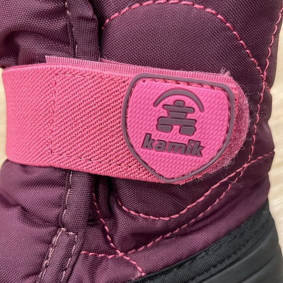 KAMIK Waterproof Pink Toddler Boots - size: 5 - Picture 7 of 9